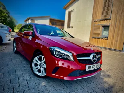 Used Mercedes A180 Premium 2016 Red Hatchback