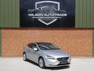 Used Volvo V40 Inscription 152 HP (111 kW) 2018 Silver Hatchback