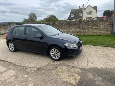 Used VW Golf VII SE 2013 Blue Hatchback