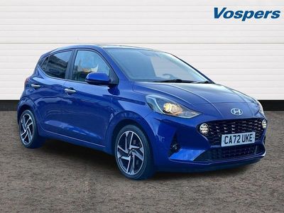 Used Hyundai i10 Premium 84 HP (61 kW) 2022 Blue Hatchback