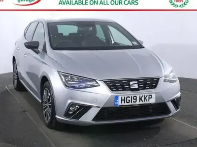 Used Seat Ibiza XCELLENCE 116 HP (85 kW) 2019 Silver Hatchback