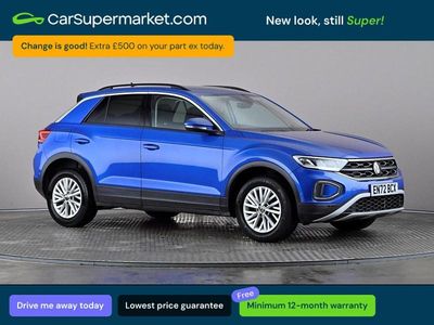 Used VW T-Roc Life 150 HP (110 kW) 2023 Blue SUV