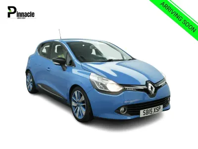 Used Renault Clio Dynamique 90 HP (66 kW) 2015 Blue Hatchback