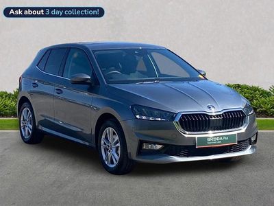 Used Skoda Fabia SE L 113 HP (83 kW) 2025 Grey Hatchback