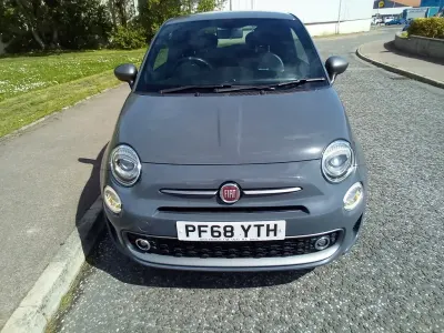 Używany Fiat 500S S 69 KM (50 kW) 2018 Szary Hatchback