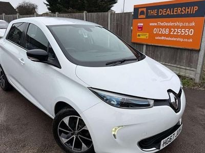 Used Renault Zoe Dynamique 80 kW (109 HP) 2018 White Hatchback