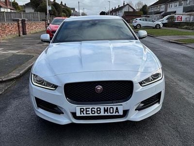 Used Jaguar XE R-Sport 180 HP (132 kW) 2018 White Sedan