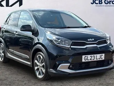 Used Kia Picanto X-Line 67 HP (49 kW) 2023 Black Hatchback