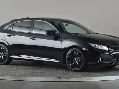 Used Honda Civic SR 129 HP (94 kW) 2017 Black Hatchback