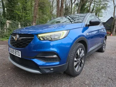 Used Vauxhall Grandland X Sport 130 HP (95 kW) 2019 Blue SUV
