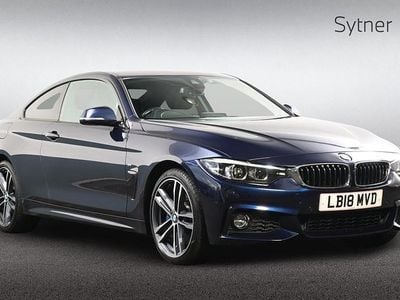Blue Used 2018 BMW 435 M Sport Coupe | £16,000 (Fair price)