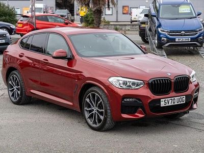Used BMW X4 M Sport 265 HP (194 kW) 2020 Red SUV