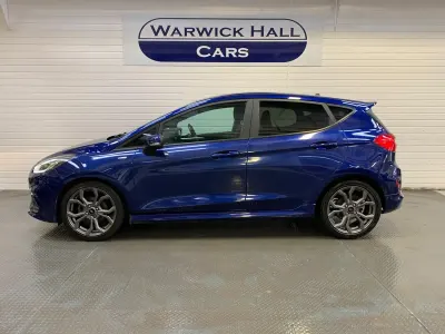 Used Ford Fiesta ST-Line 2017 Blue Hatchback