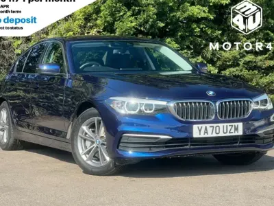Used BMW 530e Comfort Edition 2021 Blue Sedan