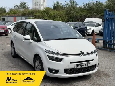 Używany Citroën Grand C4 Picasso VTR Sport 115 KM (84 kW) 2014 Biały Minivan