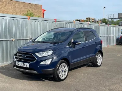 Used Ford Ecosport Titanium 125 HP (91 kW) 2022 Blue SUV