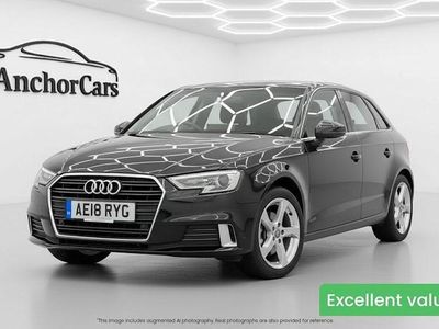 Black Used 2018 Audi A3 Sportback Sport Hatchback | £14,690 (Fair price)
