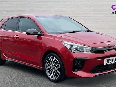 Red Used 2019 Kia Rio GT-Line | £9,044 (Fair price)