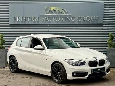 Used BMW 118 Sport Line 2018 White Hatchback