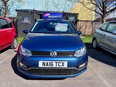 Used VW Polo Match 2016 Blue Hatchback