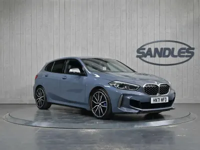 Used BMW M135 Luxury Line 306 HP (225 kW) 2021 Grey Hatchback
