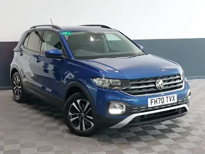 Used VW T-Cross United 110 HP (80 kW) 2021 Blue SUV