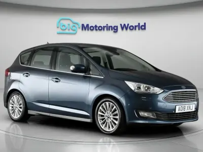 Second-hand Ford C-MAX Titanium 125 CP (91 kW) 2018 Albastru Monovolum