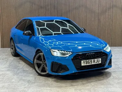 Usado Audi S4 Black Edition 2020 Azul Sedan