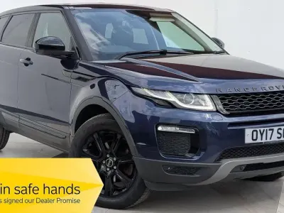 Used Land Rover Range Rover evoque SE 2017 Blue Estate