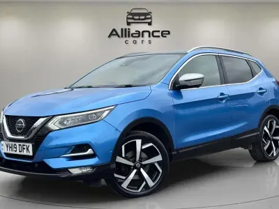 Used Nissan Qashqai Tekna+ 115 HP (84 kW) 2019 Blue SUV