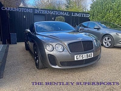 used Bentley Continental GT Coupe (2010/59)6.0 W12 Supersports 2d Auto
