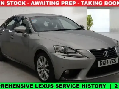 Used Lexus IS300h Luxury Line 223 HP (164 kW) 2014 Silver Sedan