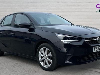 Used Vauxhall Corsa Edition 75 HP (55 kW) 2022 Black Hatchback