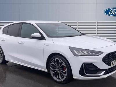 White Used 2022 Ford Focus ST-Line Hatchback | £17,366 (Expensive)