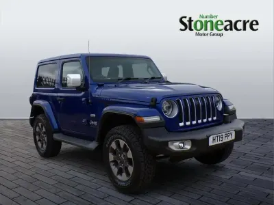 Begagnad Jeep Wrangler Overland 272 HK (200 kW) 2019 Blå SUV