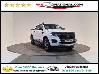 White Used 2021 Ford Ranger Wildtrack Pickup | £17,990 (Fair price)