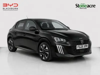 Used Peugeot 208 Allure 101 HP (74 kW) 2025 Black Hatchback