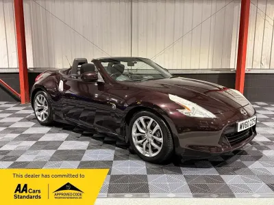 Used Nissan 370Z 328 HP (241 kW) 2010 Black Cabriolet