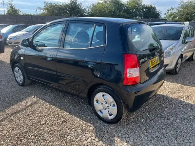 Used Kia Picanto LX 64 HP (47 kW) 2005 Black Hatchback