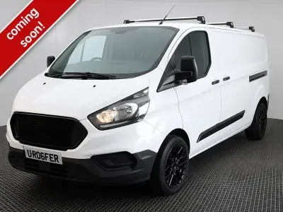 Used Ford Transit Custom 105 HP (77 kW) 2018 White Van