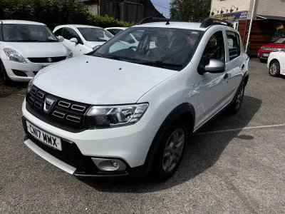 Used Dacia Sandero Stepway Ambiance 2017 White Hatchback