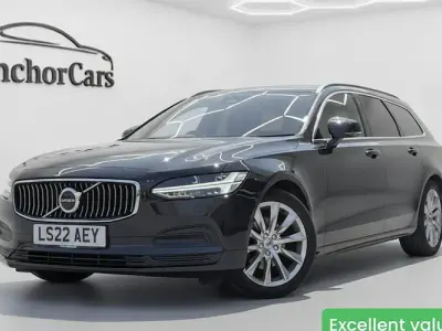 Used Volvo V90 Momentum 197 HP (144 kW) 2021 Black Estate