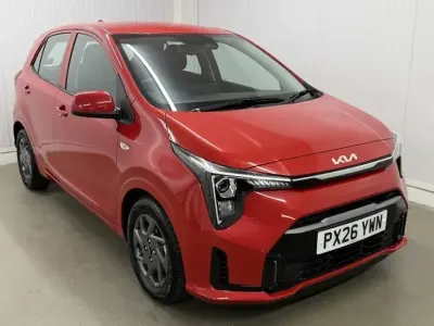 New Kia Picanto 68 HP (50 kW) 2026 Red Hatchback