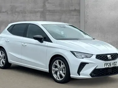 Used Seat Ibiza FR First Edition 95 HP (69 kW) 2026 Metallic  glacial white Hatchback