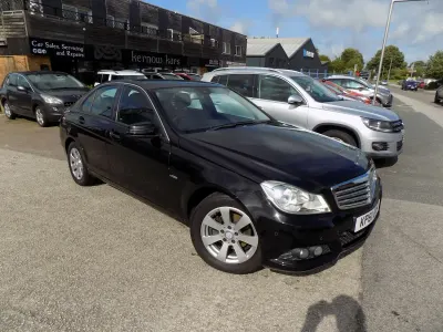 Used Mercedes C200 SE 136 HP (100 kW) 2011 Black Sedan