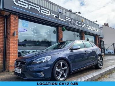 used Volvo V40 1.6 D2 R-DESIGN NAV 5d 113 BHP 1/2 LEATHER~BLUETOOTH~DAB~CRUISE~AC