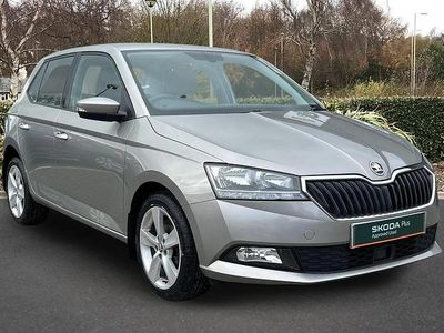 Used Skoda Fabia SE L 108 HP (79 kW) 2018 Cappuccino beige metallic Hatchback