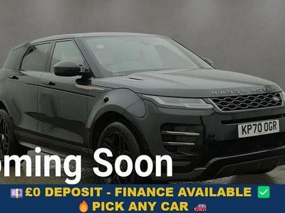 Black Used 2020 Land Rover Range Rover evoque SE Dynamic SUV | £18,799 (Fair price)