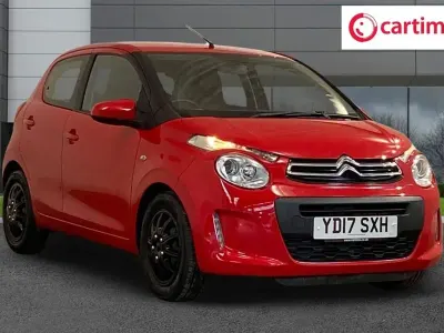 Używany Citroën C1 Feel 82 KM (60 kW) 2017 Czerwony Hatchback
