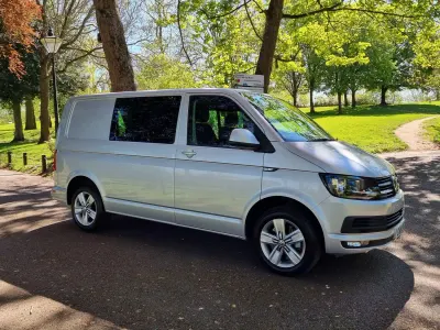 Second-hand VW Transporter Highline 2018 Argintiu Van